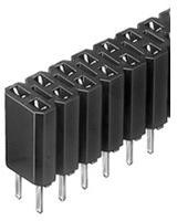 BL 2/10 Z, Conn Socket Strip SKT 10 POS 2.54mm Solder ST Top Entry Thru-Hole (43-708-70)
