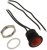 IAR3F1600, Pushbutton Switches Low profile psh bttn NO - Red Plunger