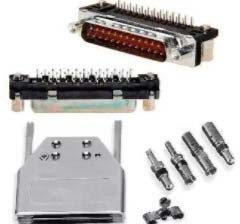 D09P33E4GX00LF, Разъем D Sub, DB9, Standard, Штекер, Серия Delta D, 9 контакт(-ов), DE, Пайка