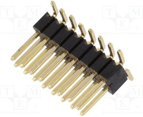 DS1031-08-2*8P8BS41*T-3A, Штыревой, IDC, "папа", PIN 16, прямой, 1,27мм, SMD, 2x8, позолота DS1031-08-2*8P8BS41*T-3A, Штыревой, IDC, "папа", PIN 16, прямой, 1,27мм, SMD, 2x8, позолота