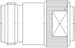 172312, RF Connectors / Coaxial Connectors N STRAIGHT PLUG SOL .250 SEMI RIGID 172312, RF Connectors / Coaxial Connectors N STRAIGHT PLUG SOL .250 SEMI RIGID