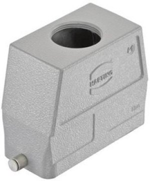 19300160448, Heavy Duty Power Connectors METAL HOOD HAN 16B 1 LVR LCKING