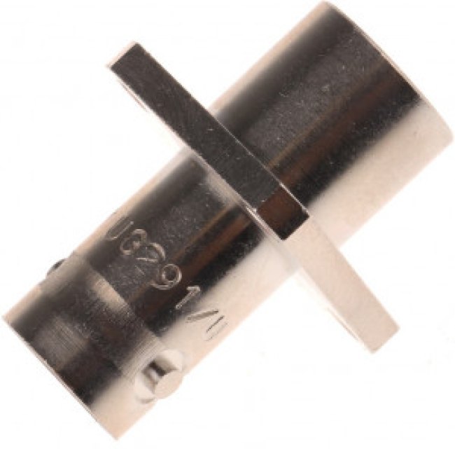 R141257000W, RF Connectors / Coaxial Connectors BNC / STRAIGHT SQUARE FLANGE JACK CLAMP TYPE - CABLE 5/50 S