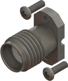 SF2921-61345-1S, RF Connectors / Coaxial Connectors SMA F Comp/Mnt Conn 2 Hole w Scrw