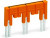 282-435/011-000, Перемычка ''1-3-5'', изолированная, оранжевая