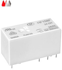 HF158F/24-Z33, Реле, 24 VDC ,250 V , Номинальный ток 16 A, Замена 9-1393239-8