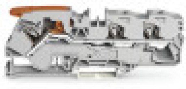 2116-1301, Клеммная колодка на DIN рейку, Through, 3 вывод(-ов), 20 AWG, 6 AWG, 16 мм², Зажим, 76 А 2116-1301, Клеммная колодка на DIN рейку, Through, 3 вывод(-ов), 20 AWG, 6 AWG, 16 мм², Зажим, 76 А