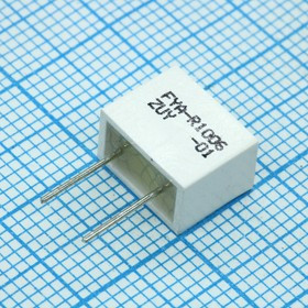 FYA-R1006ZUY-01, Светодиодный модуль 1хLEDх10,5х6мм/желтый/ 590нм/150-200мкд/белый матовый