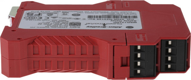 440R-N23135, Single-Channel Light Beam/Curtain, Safety Switch/Interlock Safety Relay, 24V ac/dc, 3 Safety