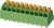 PCB terminal, 6 pole, pitch 3.5 mm, AWG 24-16, 16 A, spring-clamp connection, green, 1862084 PCB terminal, 6 pole, pitch 3.5 mm, AWG 24-16, 16 A, spring-clamp connection, green, 1862084