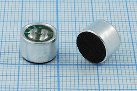 Микрофон электретный всенаправленный без выводов размерами 9.7x6.7мм; № 4277д микэ 9,7x 6,7\O\2C\-42