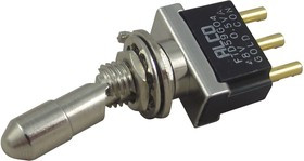 4-6437630-0, Рычажный переключатель, Вкл.-Вкл., SPDT, Без Подсветки, Панель