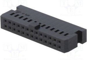 HIF3C-26D-2.54C, Вилка, провод-плата, "мама", HIF3C, 2,54мм, PIN 26, без контактов HIF3C-26D-2.54C, Вилка, провод-плата, "мама", HIF3C, 2,54мм, PIN 26, без контактов