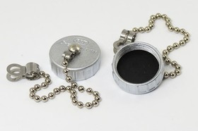 Разъем PLS-20 заглушка, резьба М22, монтаж на блок, кабель