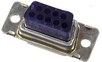 205204-9, D-Sub Standard Connectors 9P PLUG ZINC