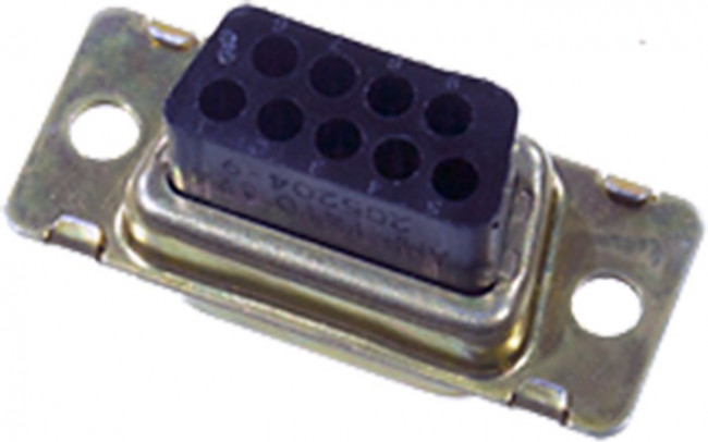 205204-9, D-Sub Standard Connectors 9P PLUG ZINC