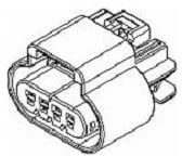 15487756-B, Automotive Connectors CONN GT 150 4W FEMALE ASSY