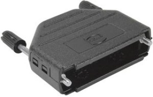 09670370426, D-Sub Backshells DSUB PLSTC HOOD BLK 37 POLE WITH M3