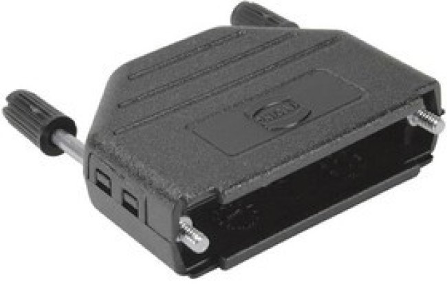 09670370426, D-Sub Backshells DSUB PLSTC HOOD BLK 37 POLE WITH M3