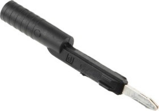 3032774, Black, Male Test Connector Adapter