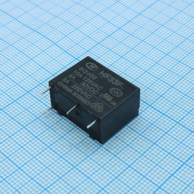 HF33F/012-HS3, Реле электромеханические и DC контакторы