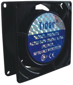 RQA 8025HBL 220VAC, Осевой вентилятор AC с подшипником качения RQA, 80х25, HBL, 220 В