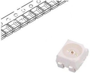HSMZ-A400-V30M1, LED; SMD; 3528,PLCC4; red; 3.5x2.8x1.9mm; 120°; 2.8?3.4V; 50mA HSMZ-A400-V30M1, LED; SMD; 3528,PLCC4; red; 3.5x2.8x1.9mm; 120°; 2.8?3.4V; 50mA