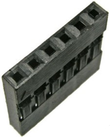 BLS-6 (DS1071-1x6), Гнездо на кабель 1х6 с контактами 2.54мм