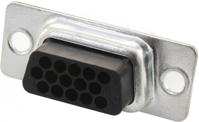 SPC15431, PLUG, D, HIGH DENSITY, 15WAY