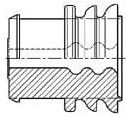 100132-1, MCP Cavity Plug