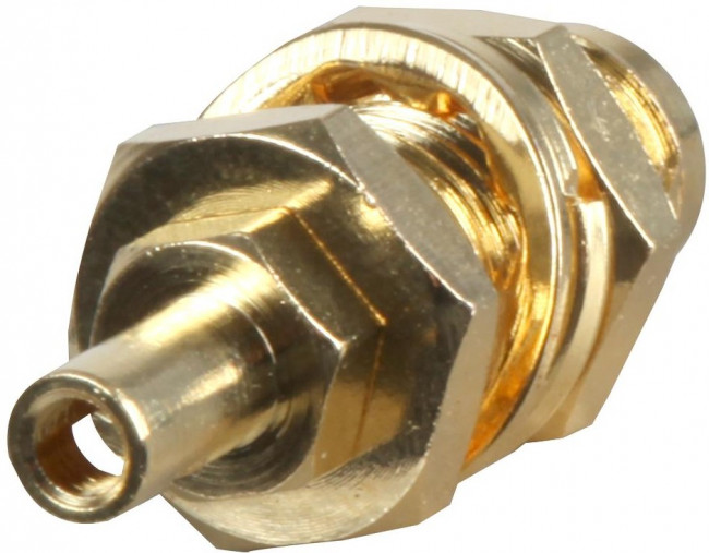 CON-SMAF-RG178S, Разъем РЧ / Коаксиальный, SMA Коаксиальный, Прямое Гнездо, Пайка, 50 Ом, RG178, Латунь
