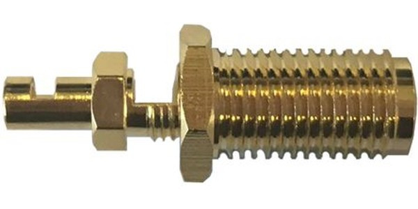CON-SMAF-RG178S, Разъем РЧ / Коаксиальный, SMA Коаксиальный, Прямое Гнездо, Пайка, 50 Ом, RG178, Латунь