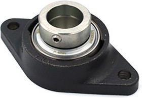 2 Hole Flange Bearing Unit, TCJT40-XL-N, 40mm ID