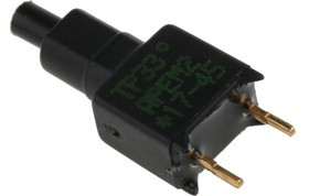 TP33P0080, TP Series Push Button Switch, Momentary, PCB, SPST, 20V