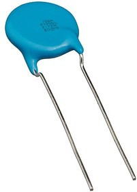 DE2F3KY103MA3BM02F, Cap Ceramic Single Suppression X1/Y2 0.01uF 250VAC F 20% (14 X 5mm) Radial Disc