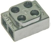 Клеммная колодка карболитовая , 2 пары, 250В; №2448 клеммн колод 2,5ммx2C\\2C \\\ УХЛЗ-2x2,5