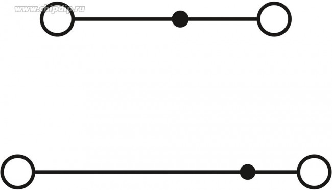 PTTB 2,5, Двухъярусные клеммы