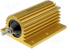 HS200-2RF, Резистор проволочный с радиатором, с винтовым креплением, 2 Ом, 200Вт, ±1%