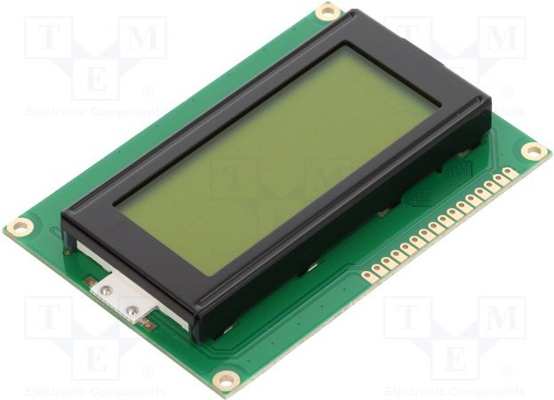 RC1604A-YHY-ESX, Дисплей LCD, алфавитно-цифровой, STN Positive, 16x4, зеленый, LED RC1604A-YHY-ESX, Дисплей LCD, алфавитно-цифровой, STN Positive, 16x4, зеленый, LED