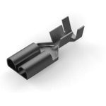 6-160448-5, Клемма ножевая 6.3мм, гнездо, провод 1.0-2.5мм² (контакт для розетки FASTIN-FASTON 6.3)