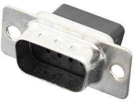 2101-0190-01, DE-9 D-Sub Connector, Plug, Crimp Terminal