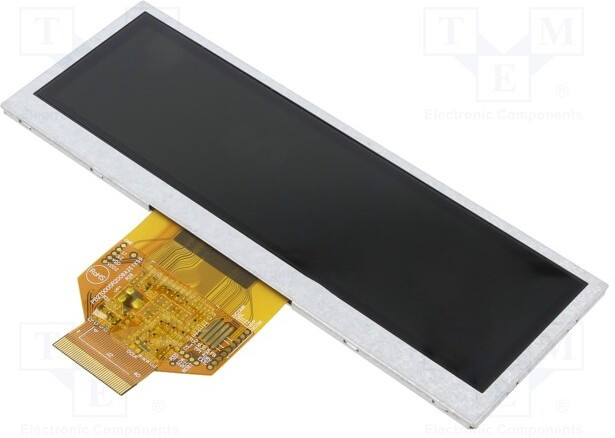 RFS520B-AIW-DNN, Дисплей: TFT, 5,2", 480x128, Подсвет: LED, Разм: 140,4x49,87х3мм