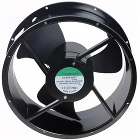 A2259-HBL.TC.GN, Вентилятор осевой, 254х254х89мм, 230В, AC, 0.24А, 56Вт, подшипник качения, 2100об/мин, 2 провода