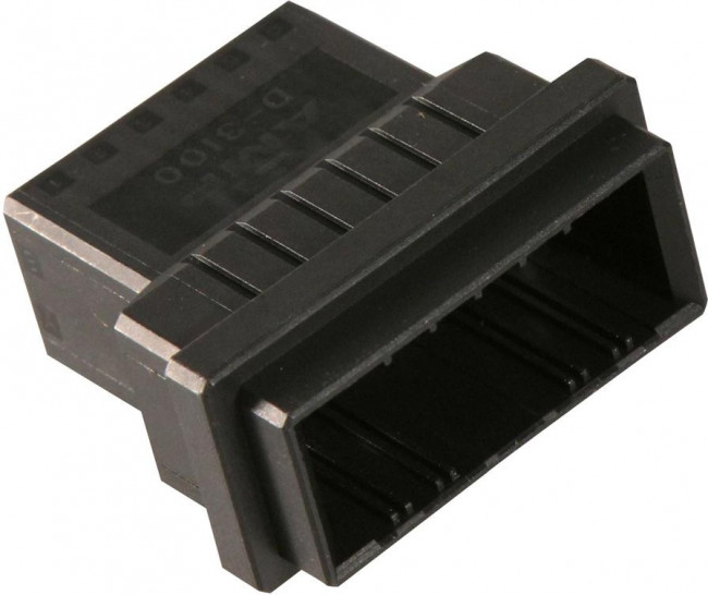 178964-4, Headers &amp; Wire Housings DYNAMIC D-3100D TAB HSG 8P F/H