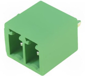 MCV 1.5/ 2-G-3.81, Conn Shrouded Header (4 Sides) HDR 2 POS 3.81mm Solder ST Top Entry Thru-Hole Cardboard