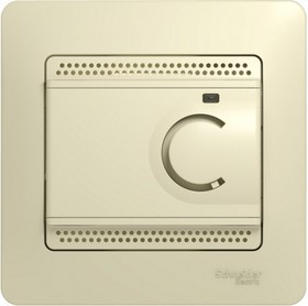 SE Glossa Беж Термостат электрон.теплого пола с датчиком, от+5до+50°C 16A в сборе SE Glossa Беж Термостат электрон.теплого пола с датчиком, от+5до+50°C 16A в сборе