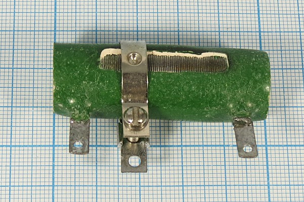 Резистор постоянный 30 Ом 25Вт, размер 21.0x 50.0мм, 5%, WW, ПЭВР, подстроечный; Р 30 \ 25\ 21,0x 50,0\ 5\WW\3C\ПЭВР\подстроечный