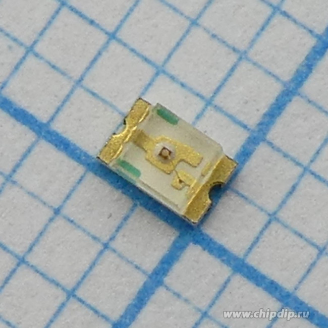 LTST-C171GKT, LED, SMD, 0805, зеленый, 1,8-6мкд, 2x1,25x0,8мм, 130°, 2,1-2,4В