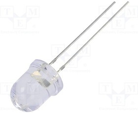 OSR7CA8131A, LED; 8mm; red; 5800?7000mcd; 30°; Front: convex; 1.8?2.6V; -30?85°C