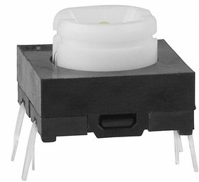 JB15LPE, Tactile Switches SPST BASE UNIT WITH YELLOW LED